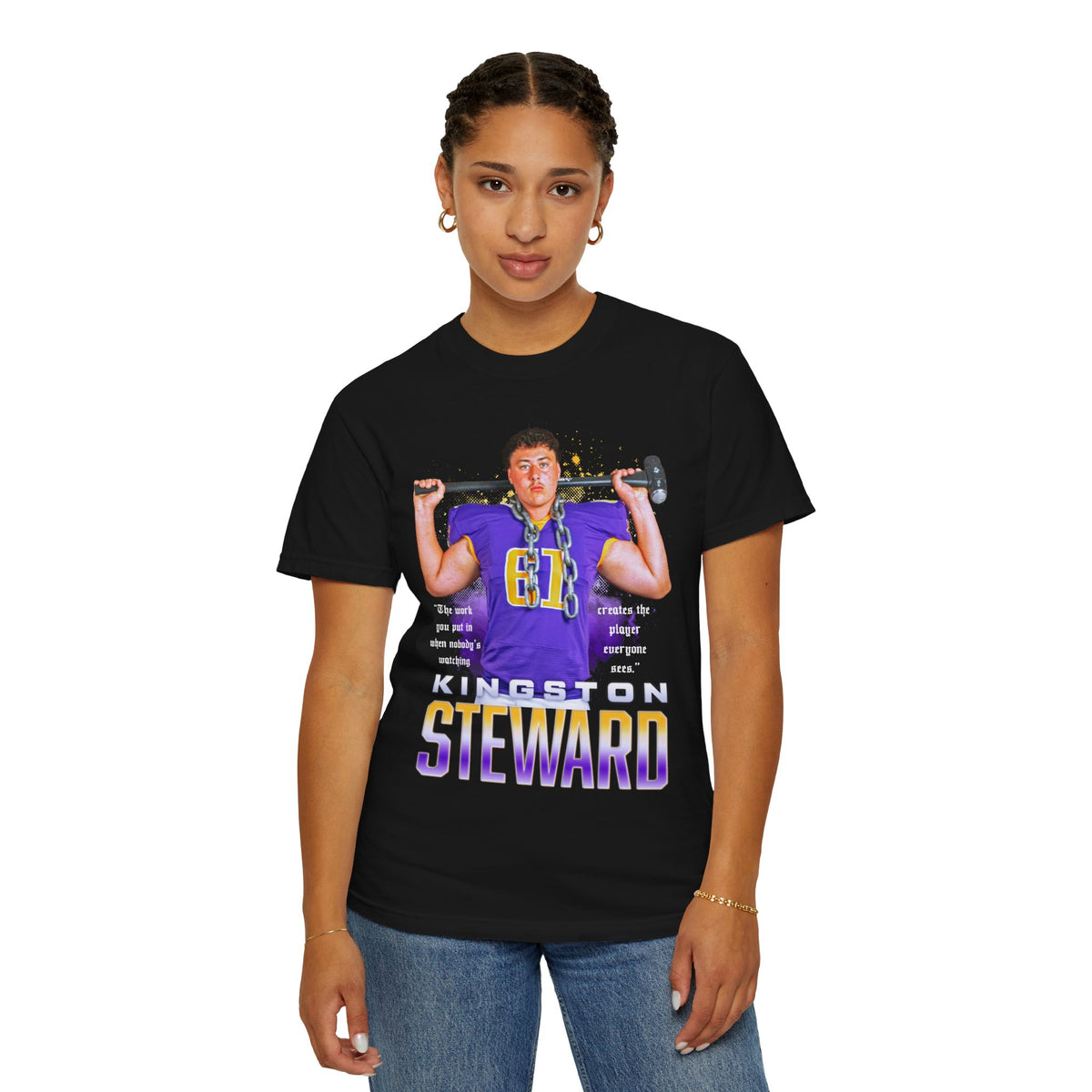 Kingston Steward Featured Quote Premium Tee