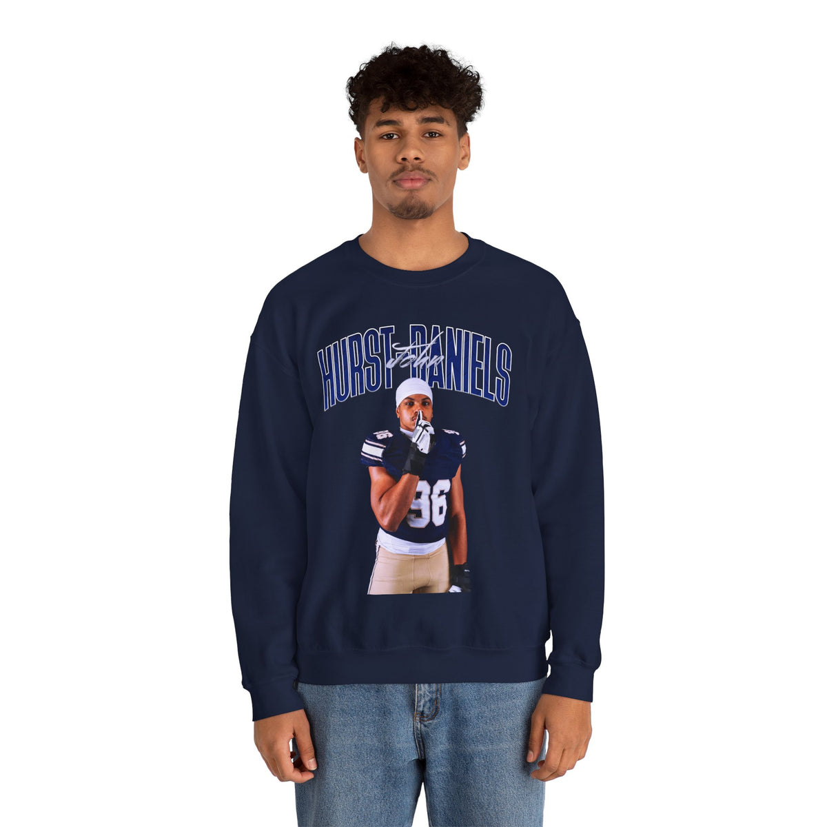 John Hurst-Daniels Athlete Glory Crewneck Sweatshirt