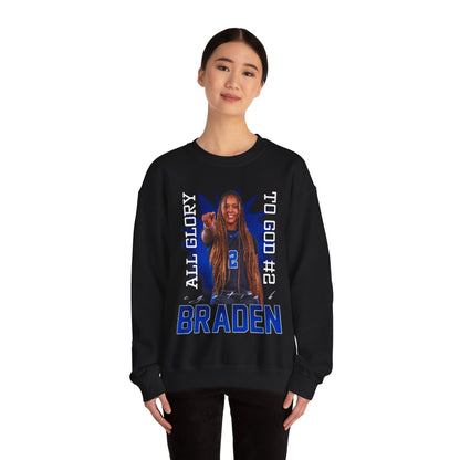 Cyntiah Braden Featured Quote Crewneck Sweatshirt