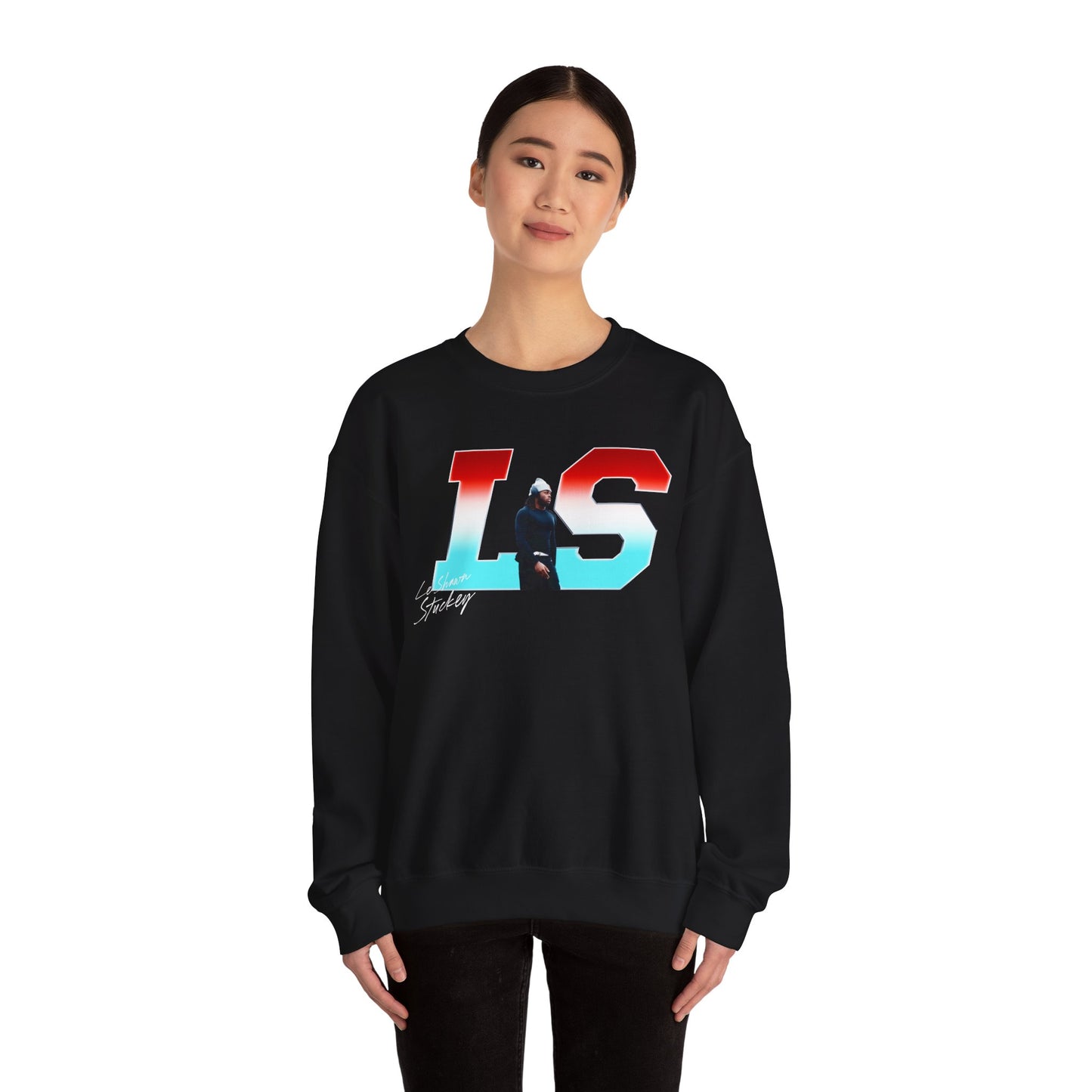 Leshawn Stuckey Big Initials Crewneck Sweatshirt
