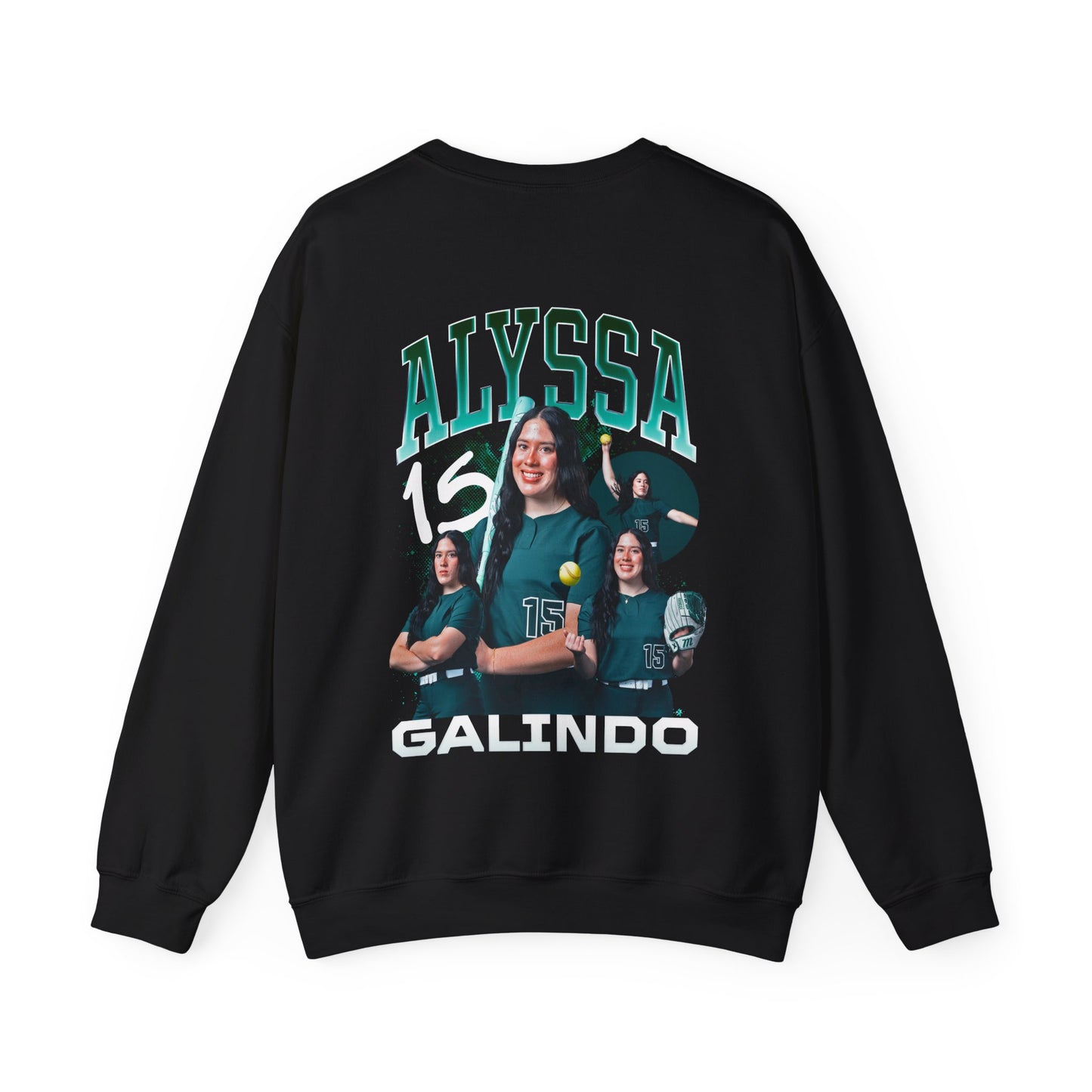 Alyssa Galindo Logo Front & Back Crewneck