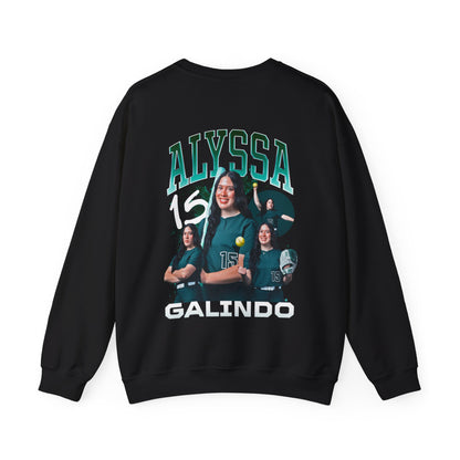 Alyssa Galindo Logo Front & Back Crewneck
