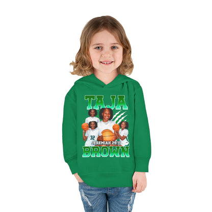 Taja Brown Toddler Pullover Hoodie