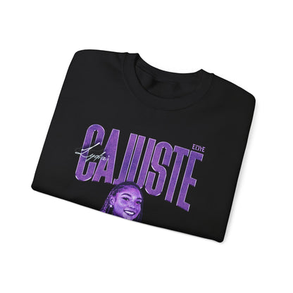 Lydia Cajuste Faded Glory Crewneck Sweatshirt