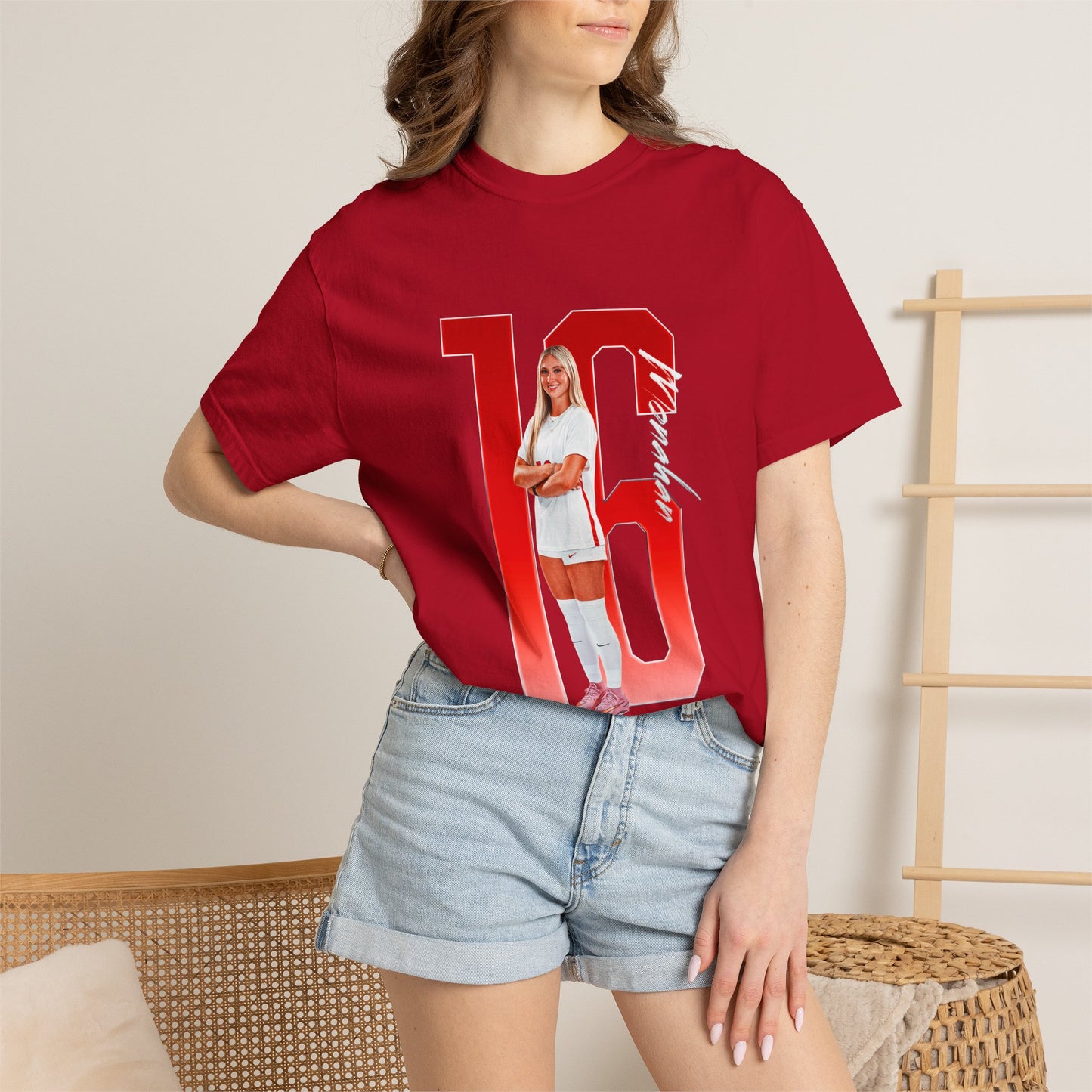 Rylie Monahan Player Icon Number Premium Tee