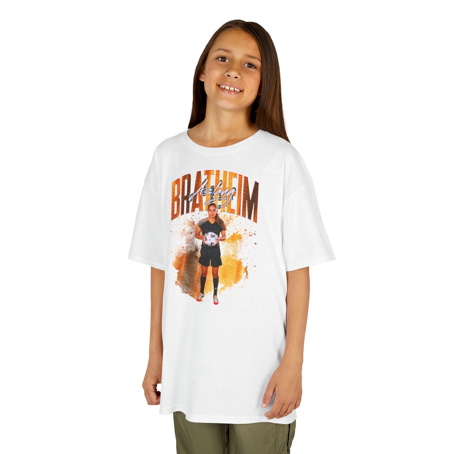 Aslaug Bratheim Big Last Name Kids Tee