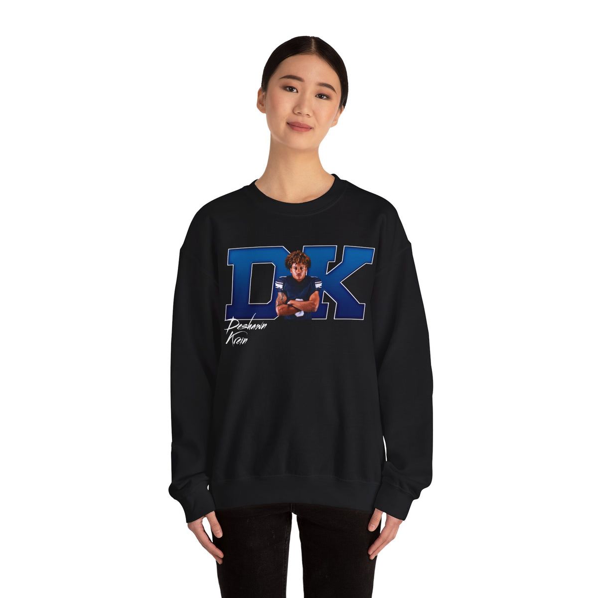 Deshawn Krein Big Initials Crewneck Sweatshirt