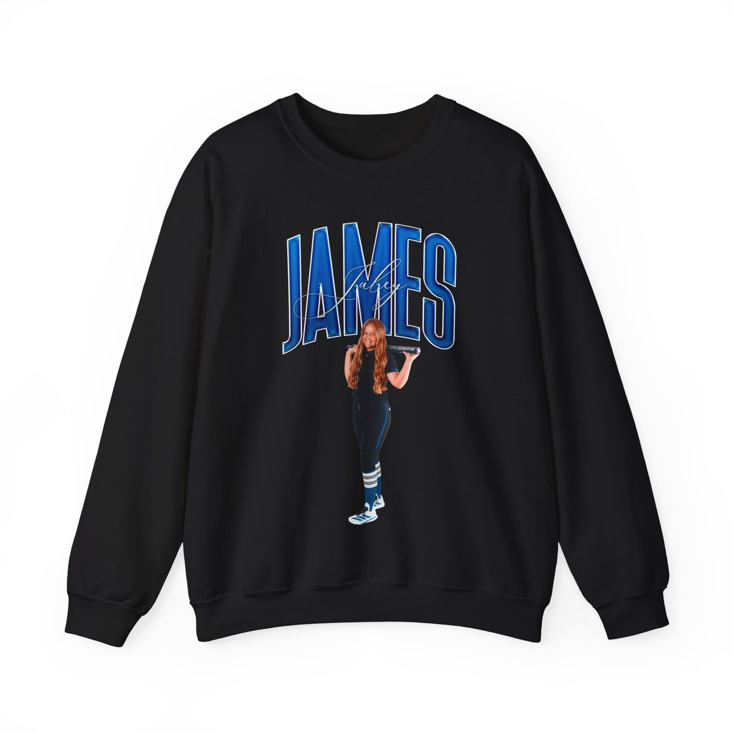Jaley James Big Last Name Crewneck Sweatshirt