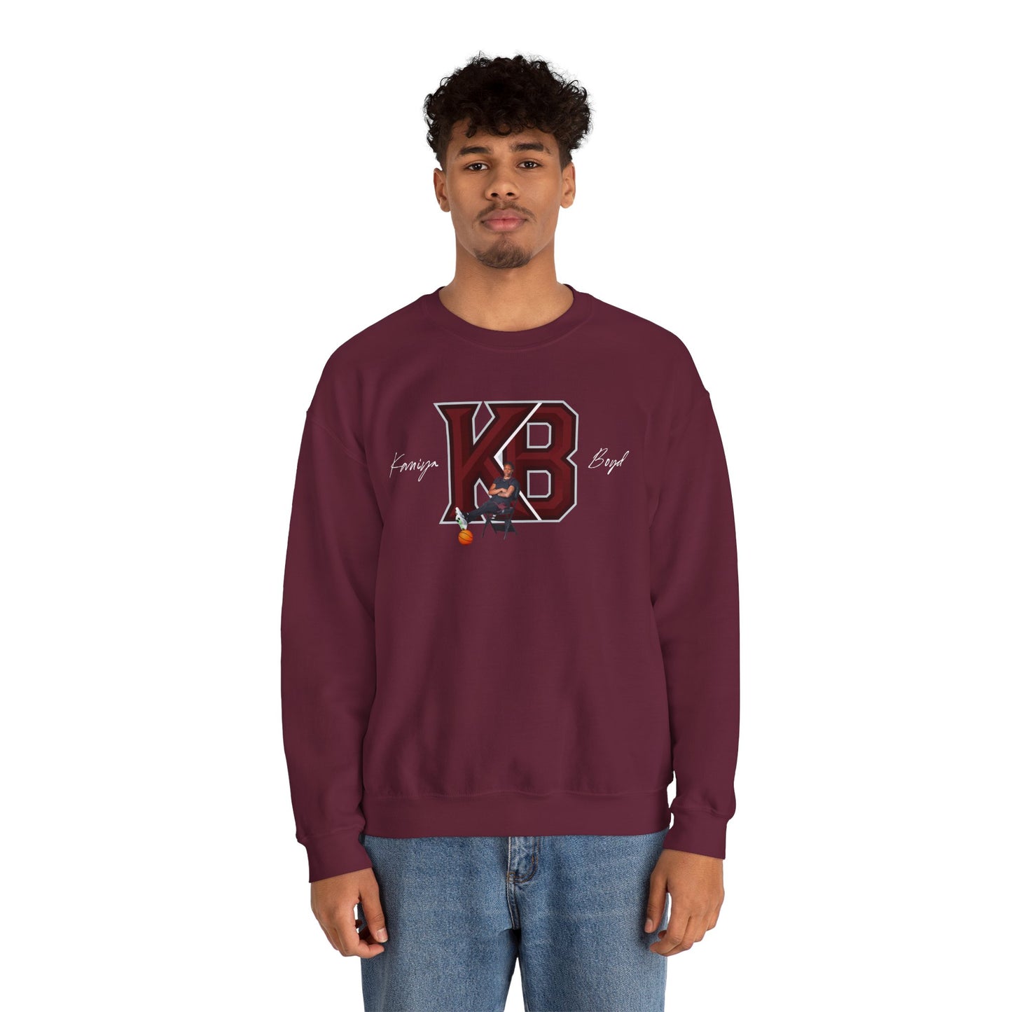 Kaniya Boyd Featured Logo Crewneck Sweatshirt