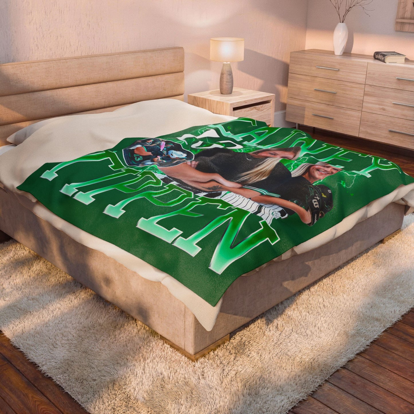 Lainey Tippen 60"-80" Plush Blanket