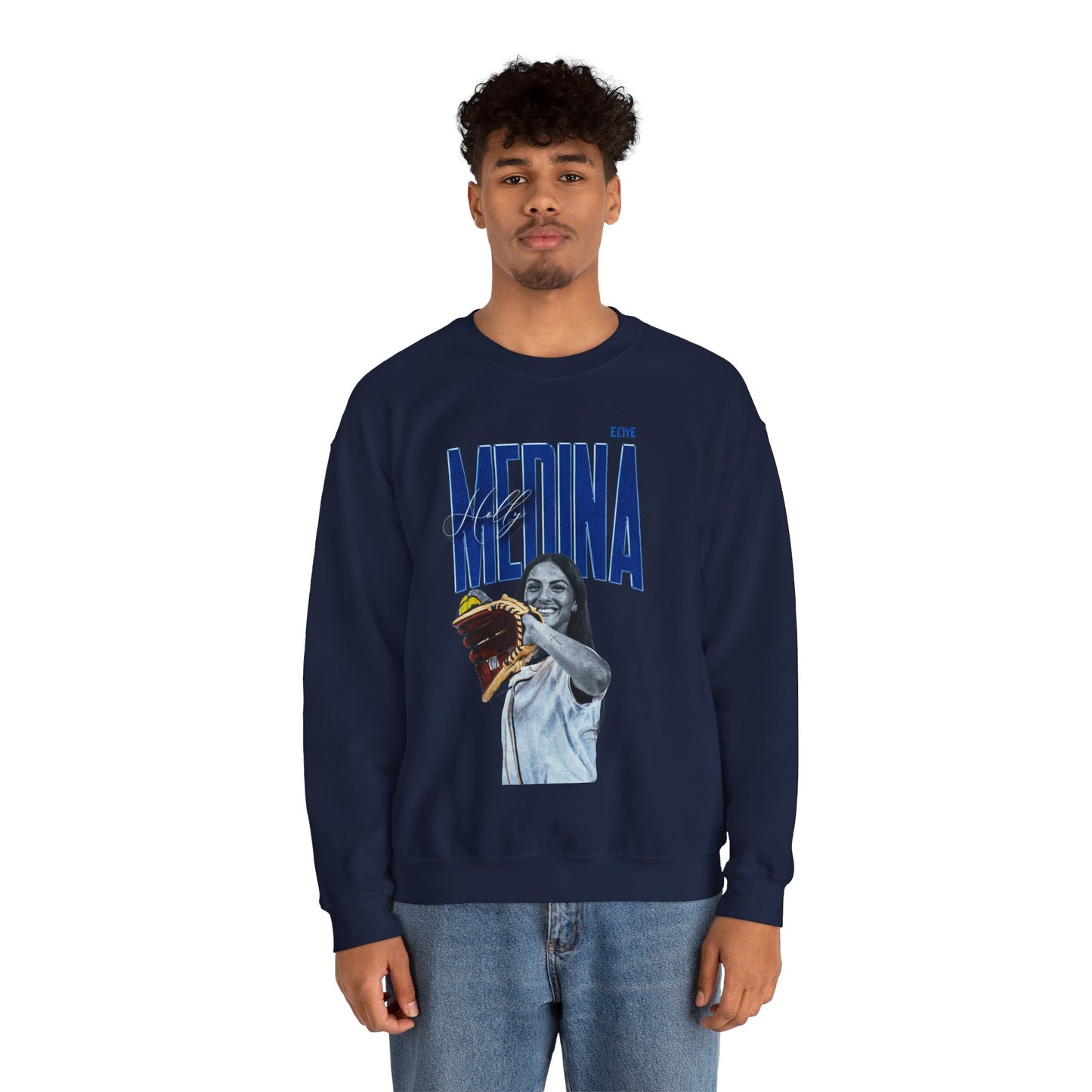 Holly Medina Faded Glory Crewneck Sweatshirt