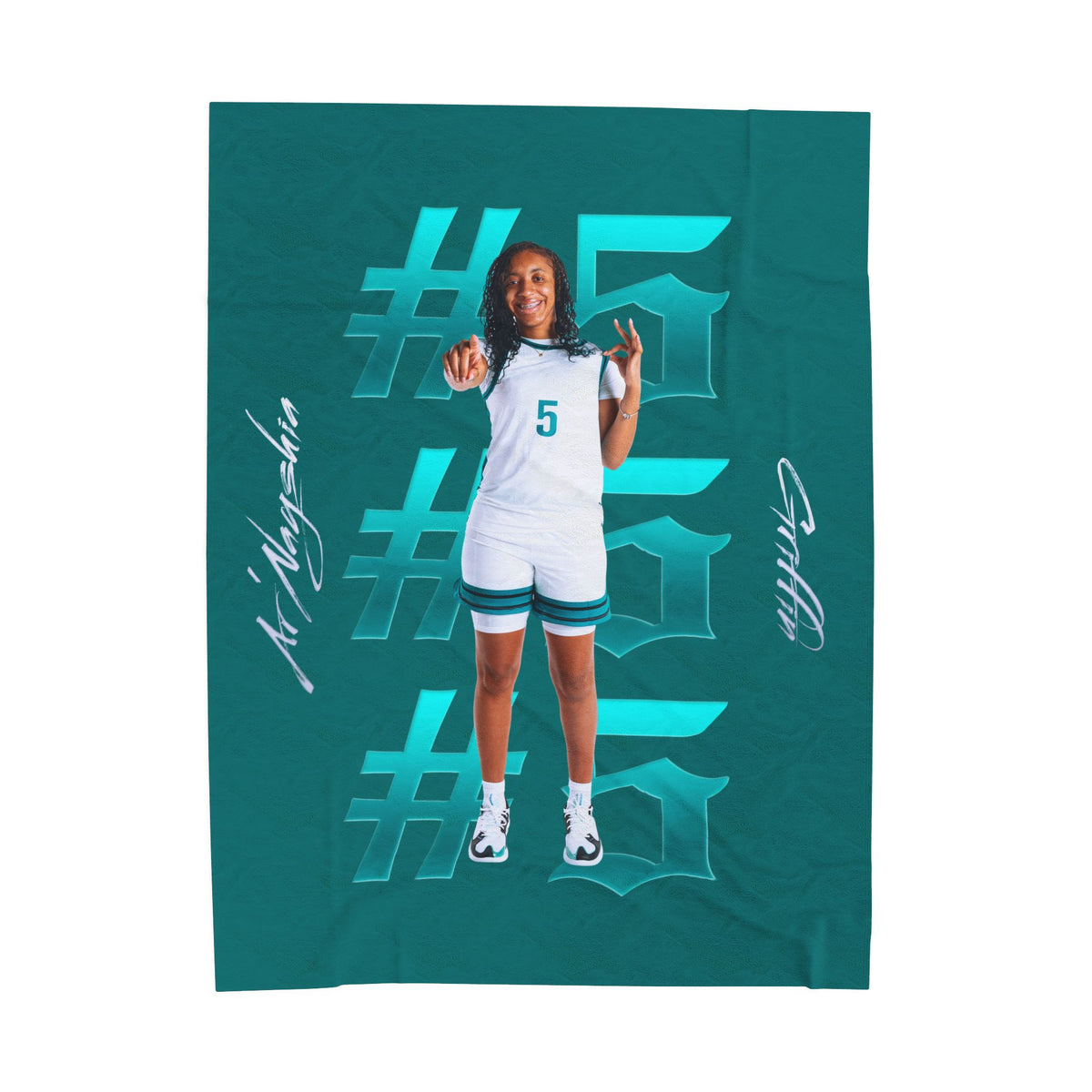 Ar'Nayshia Griffin 60"-80" Plush Blanket