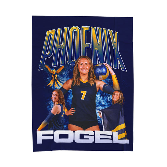 Phoenix Fogel 60"-80" Plush Blanket