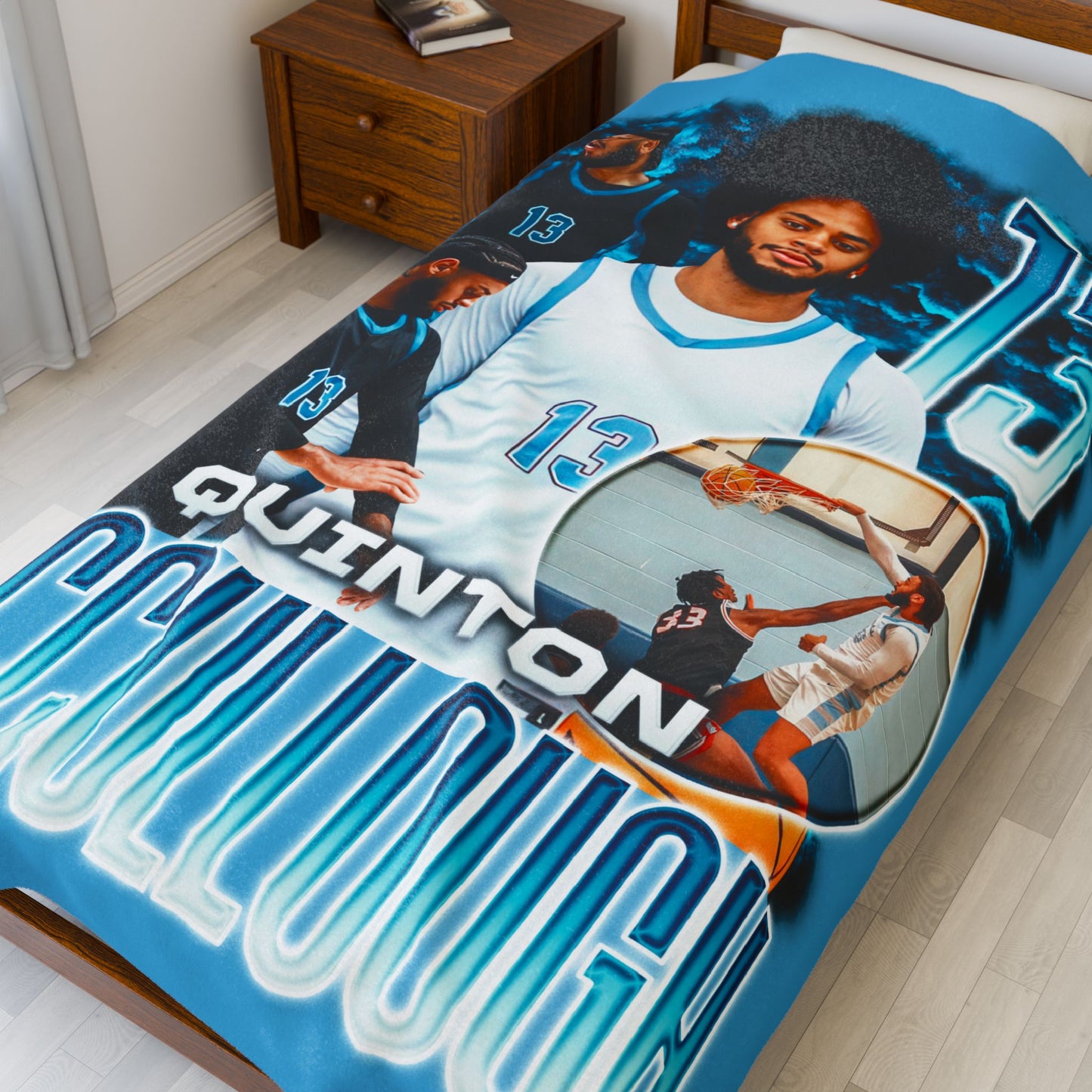 Quinton McCullough 60"-80" Plush Blanket