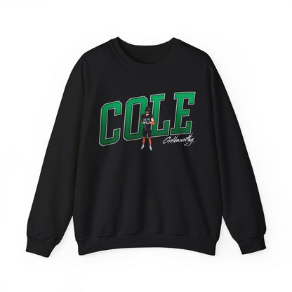 Cole Goldsworthy Cursive Combo Colored Crewneck Sweatshirt