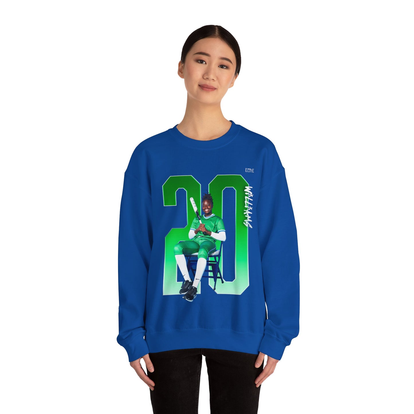 K'Mari Williams Player Icon Number Crewneck Sweatshirt