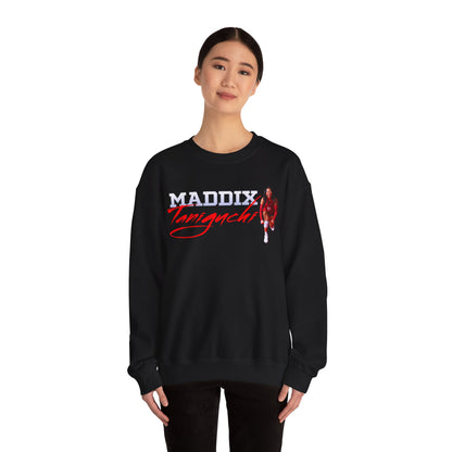 Maddix Taniguchi Cursive Crewneck Sweatshirt