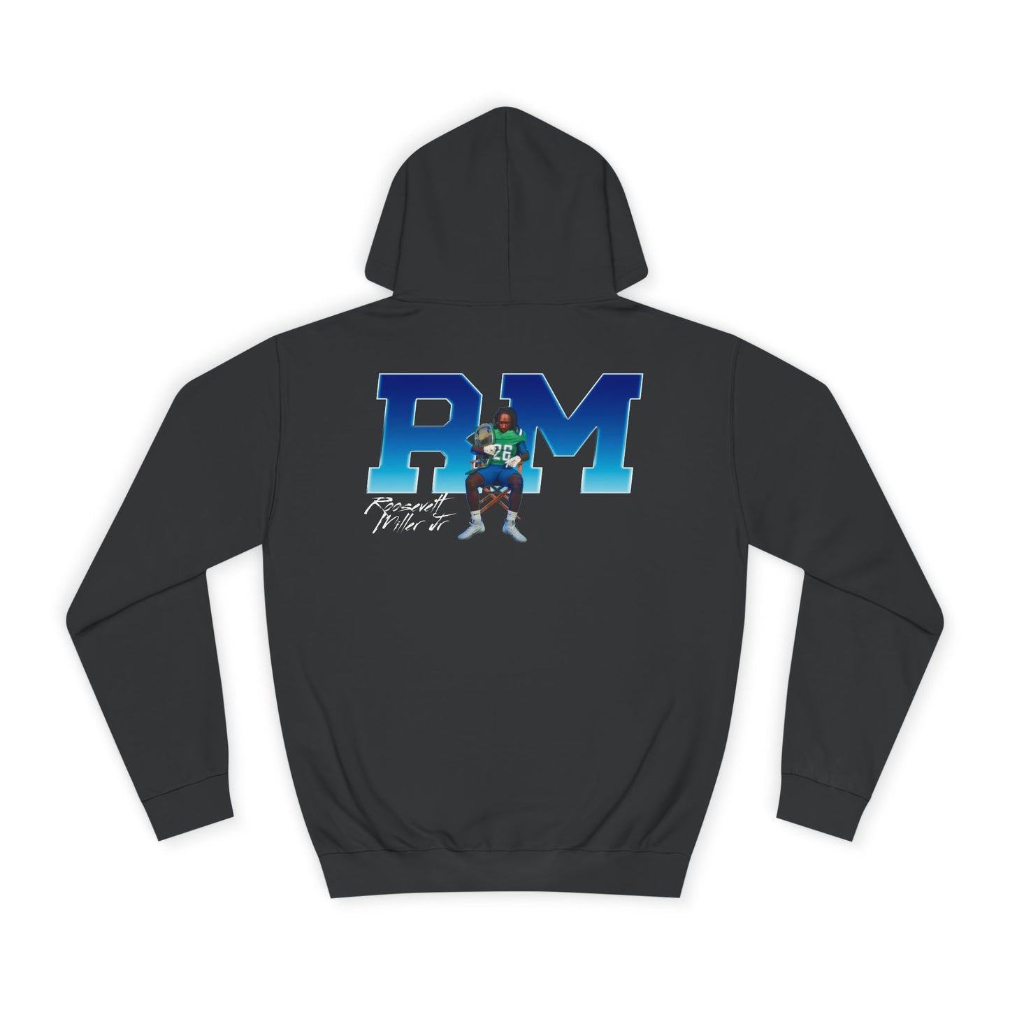Roosevelt Miller Jr. Big Initials Colored Premium Hoodie