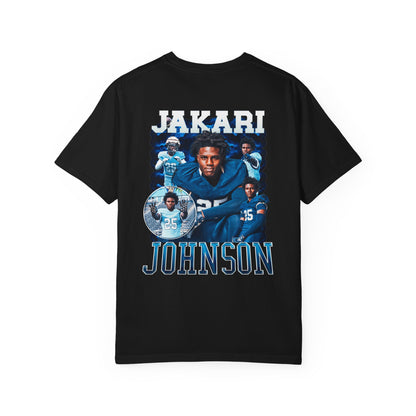 Jakari Johnson Logo Front & Back Premium Tee