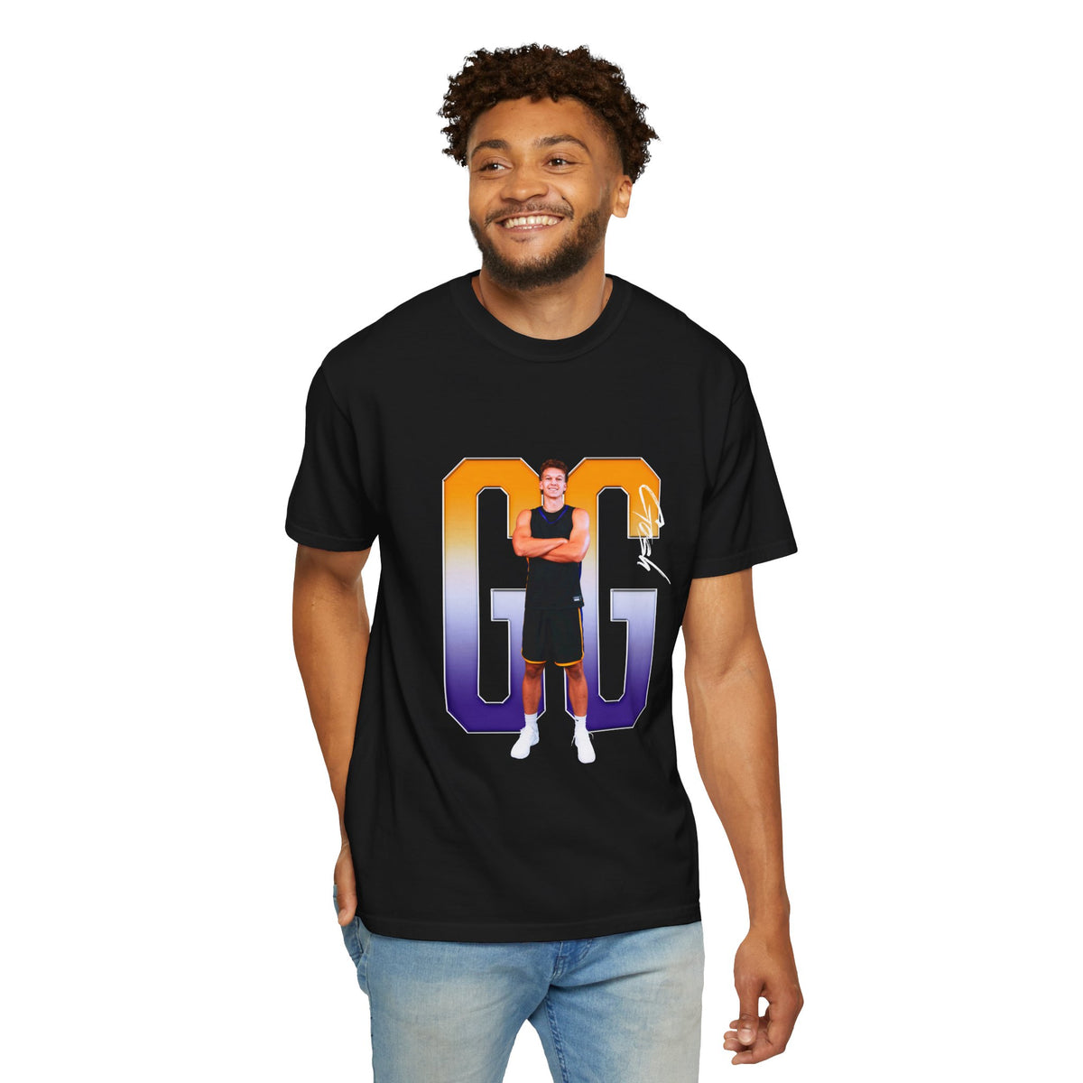 Ganden Gosh Player Icon Initials Premium Tee