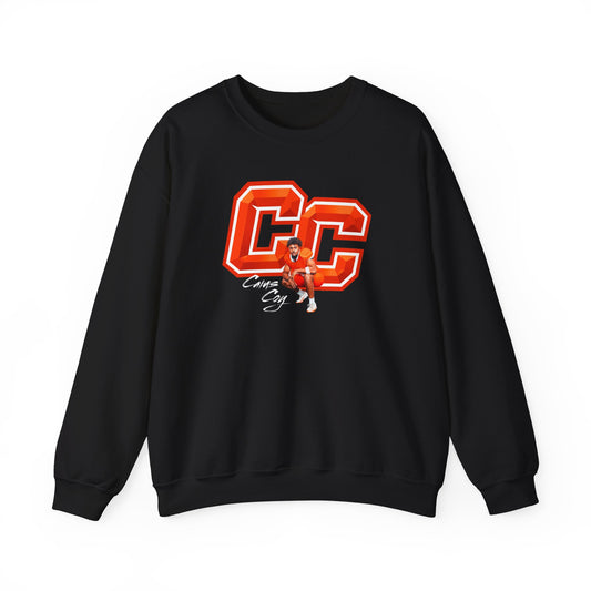 Caius Coy Featured Logo Crewneck Sweatshirt