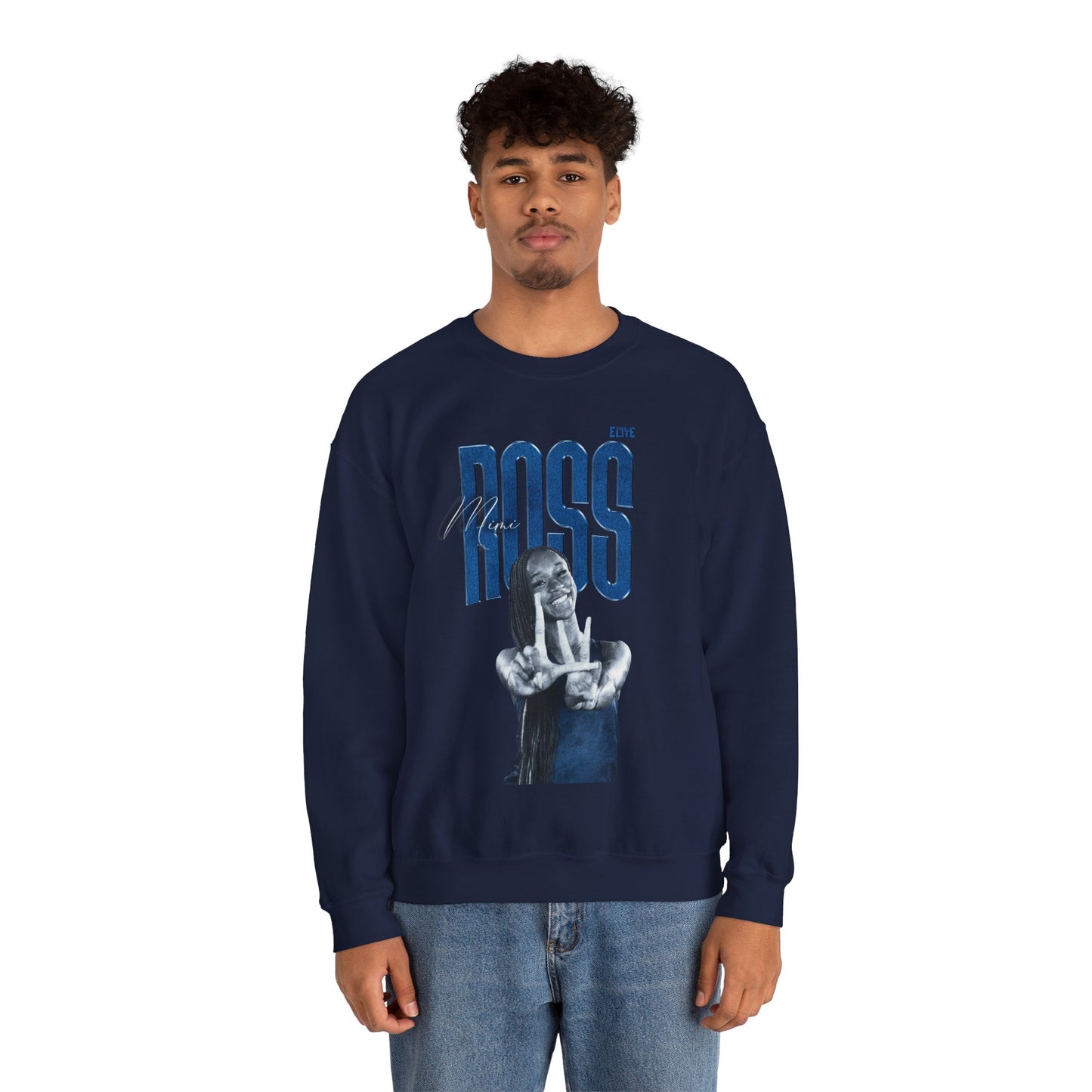 Mimi Ross Faded Glory Crewneck Sweatshirt