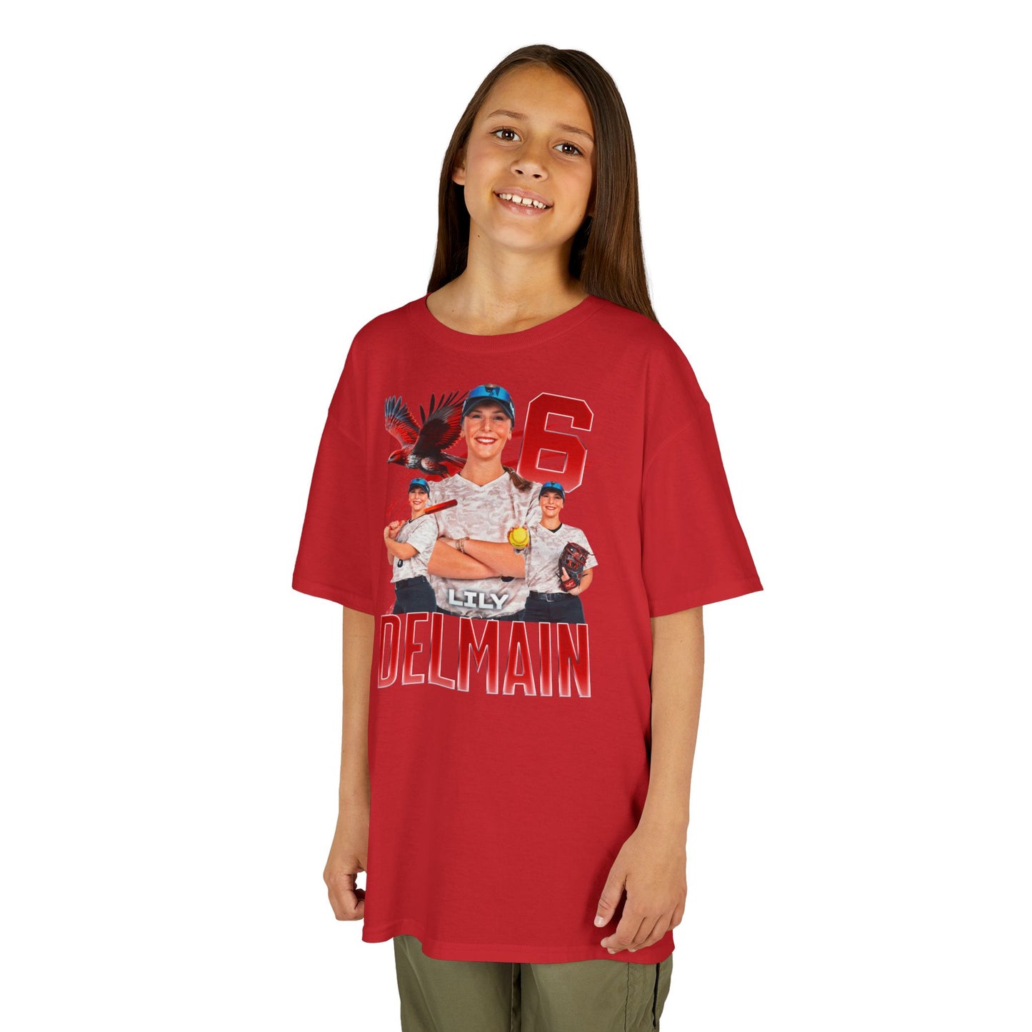 Lily Delmain Team Mascot Kids Tee