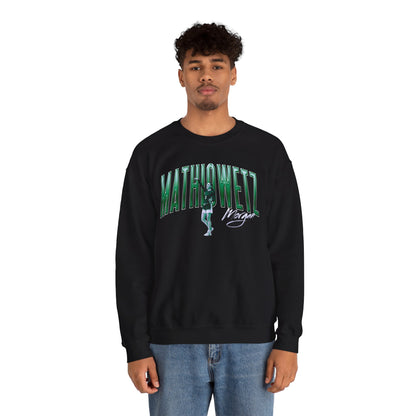 Morgan Mathiowetz Curved Combo Colored Crewneck Sweatshirt