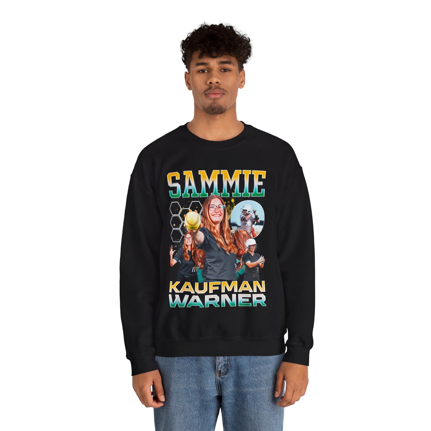 Sammie Kaufman-Warner Hombro Combo Crewneck Sweatshirt