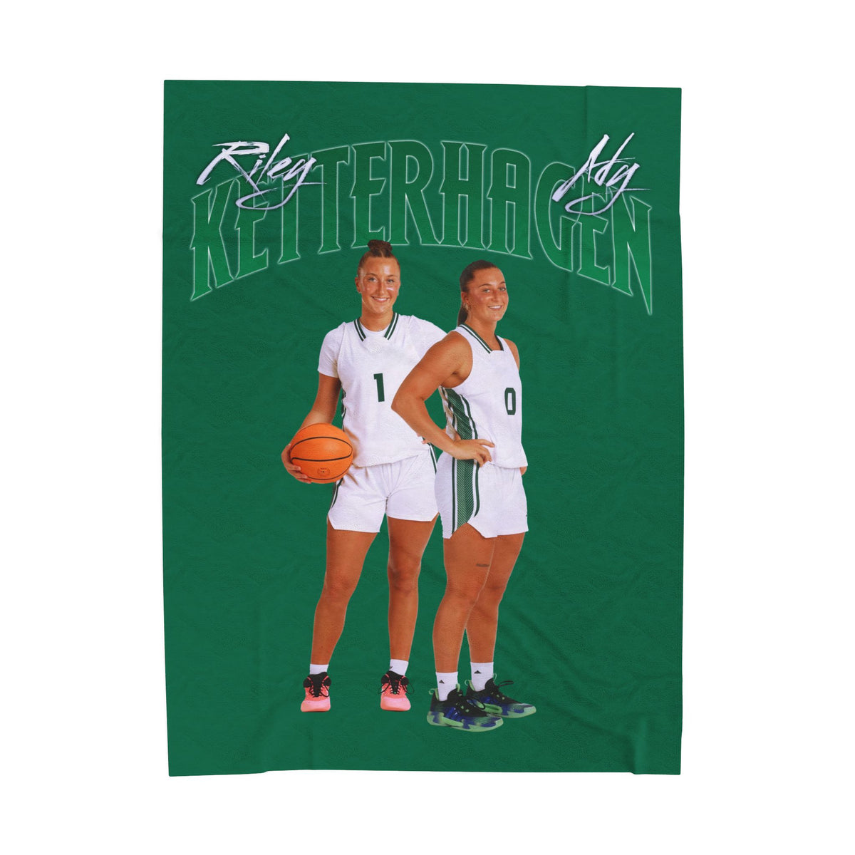 Ady & Riley Ketterhagen 60"-80" Plush Blanket
