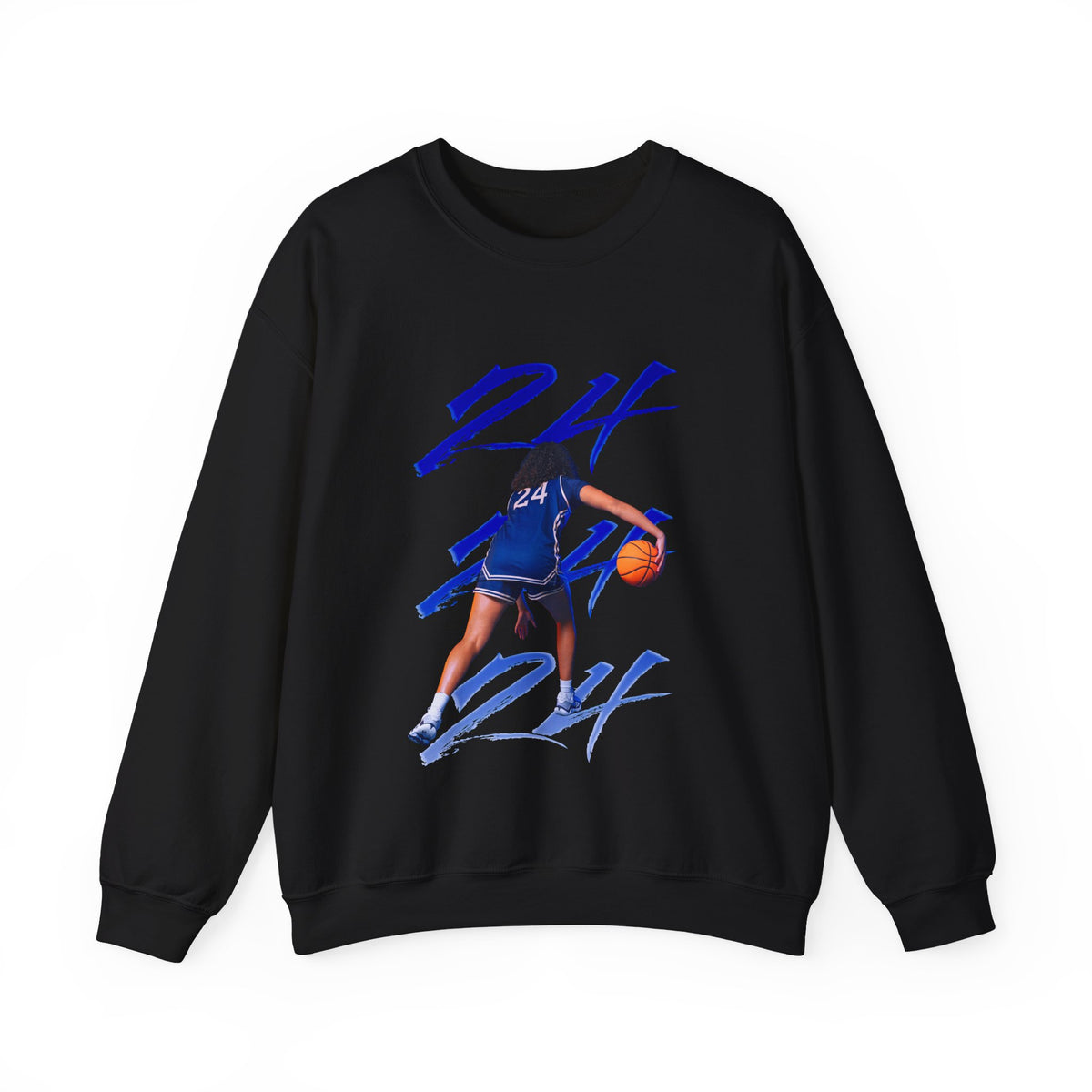 Kadynce Couture Number Scribble Crewneck Sweatshirt