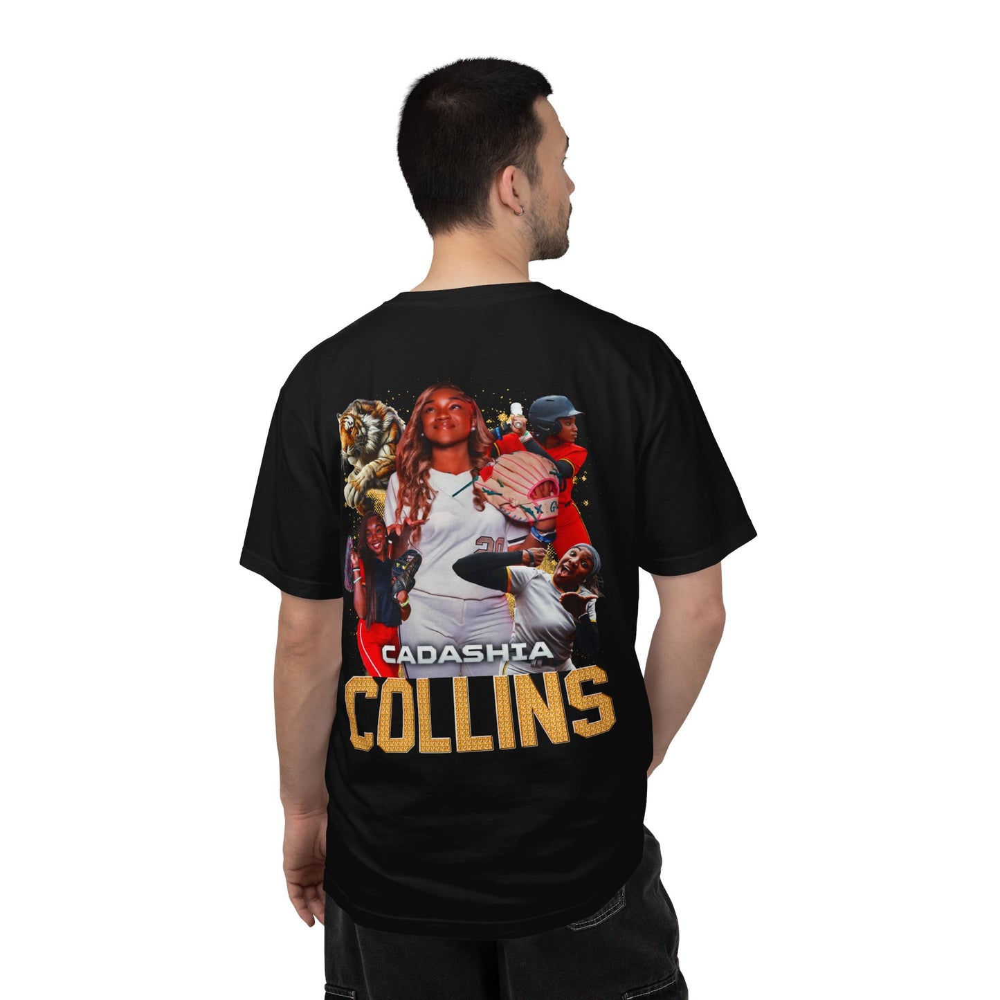 Cadashia Collins Logo Front & Back Premium Tee