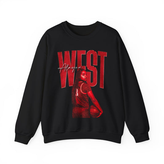 Alayna West Faded Glory Crewneck Sweatshirt