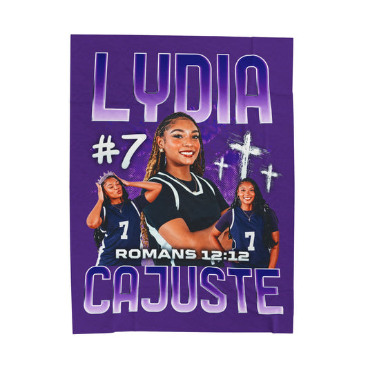 Lydia Cajuste 60"-80" Plush Blanket