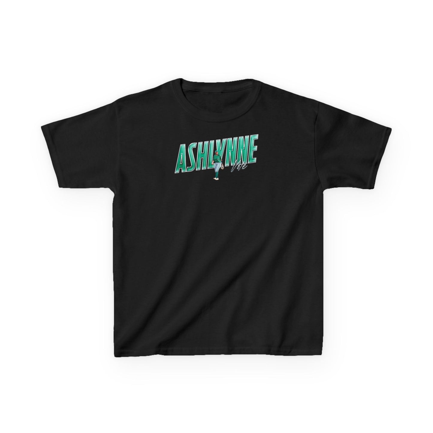Ashlynne Vote Cursive Combo Colored Kids Tee