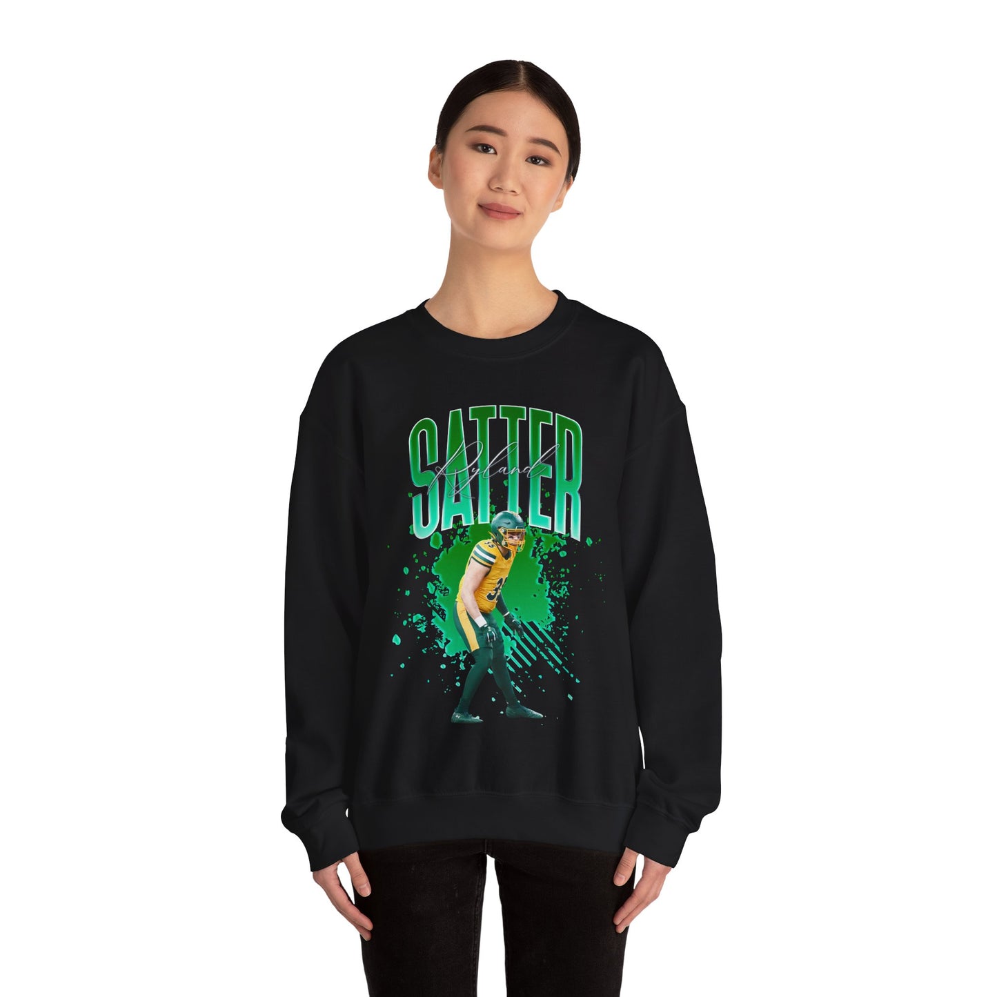 Ryland Satter Splatter Crewneck Sweatshirt