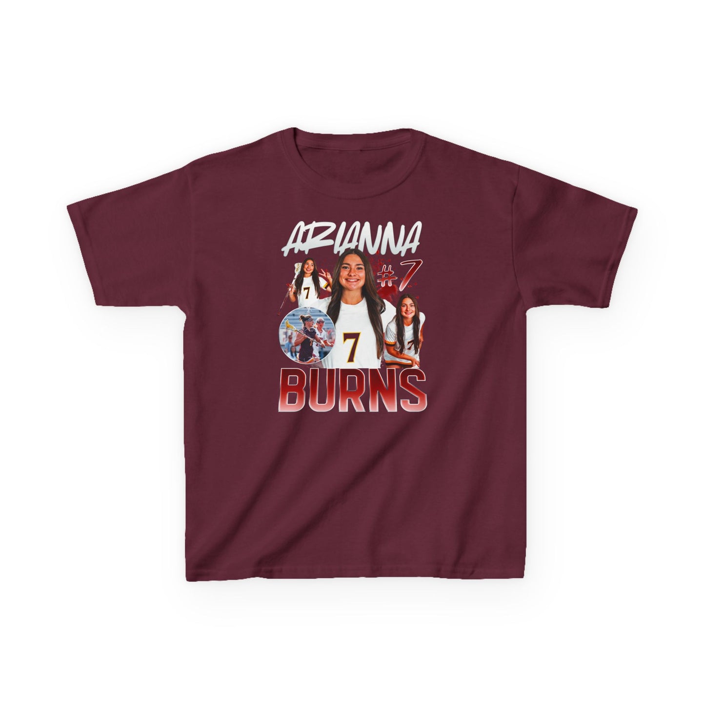 Arianna Burns White & Colored Combo Kids Tee