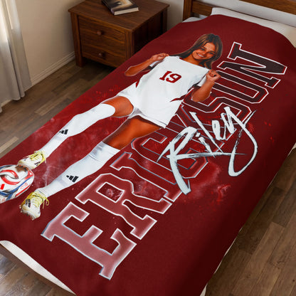 Riley Erickson 60"-80" Plush Blanket