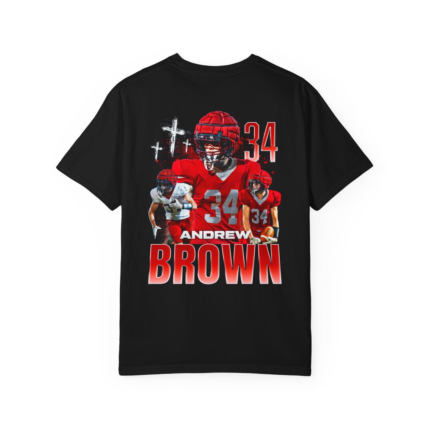 Andrew Brown Logo Front & Back Premium Tee
