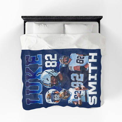 Luke Smith 60"-80" Plush Blanket