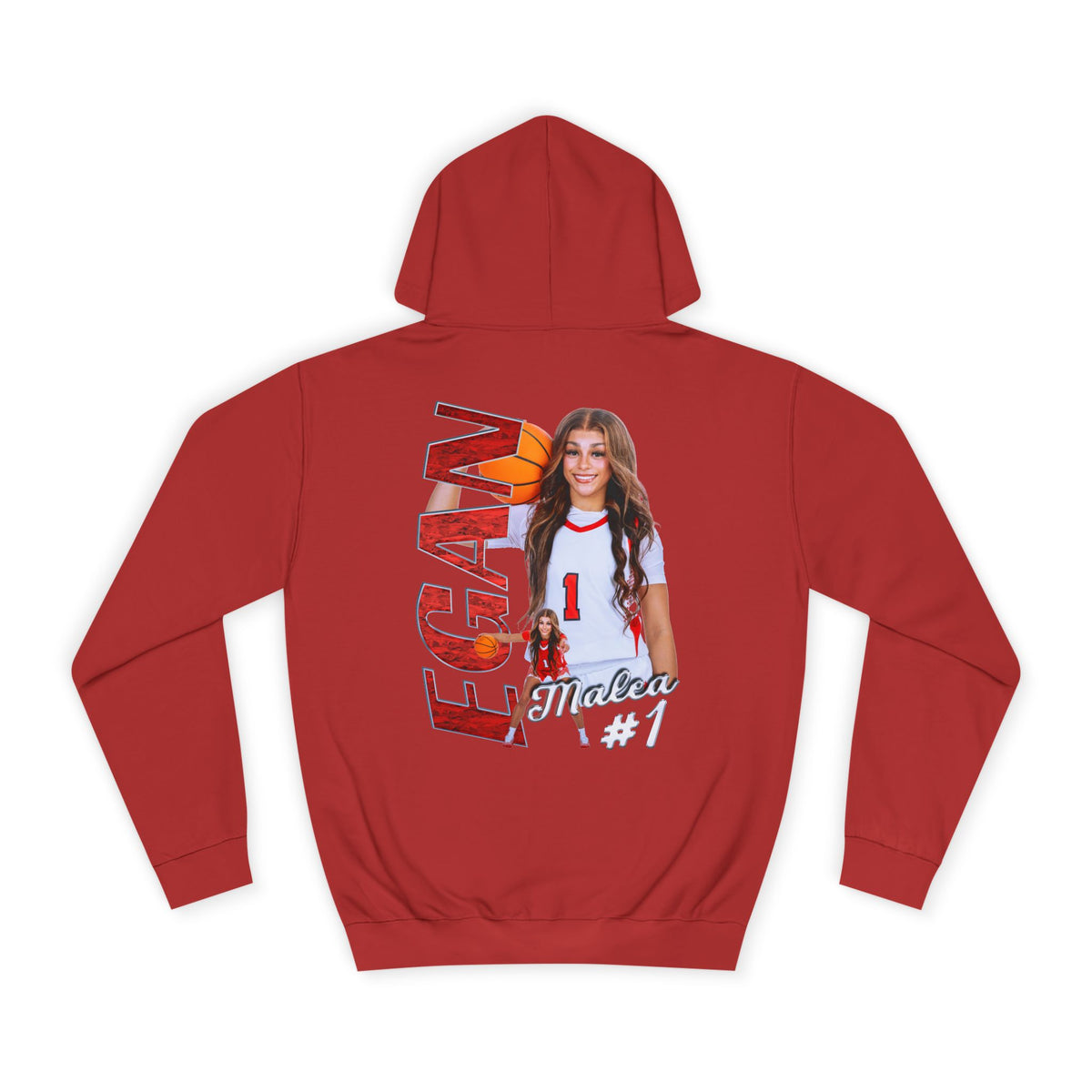 Malea Egan Vertical Name Premium Hoodie