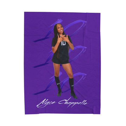 Alyce Chappelle 60"-80" Plush Blanket