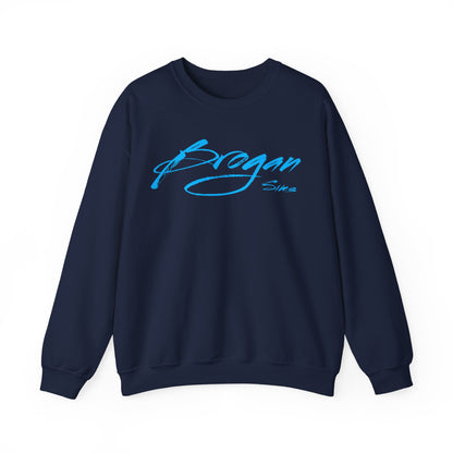 Brogan Sims Cursive Crewneck Sweatshirt