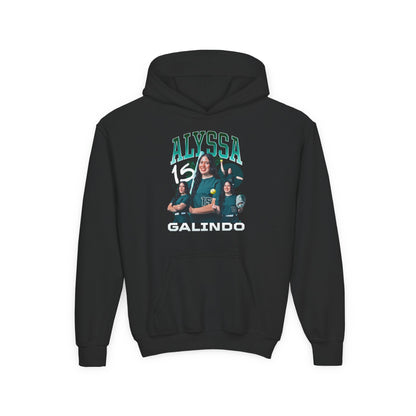 Alyssa Galindo First Name Highlight Kids Hoodie