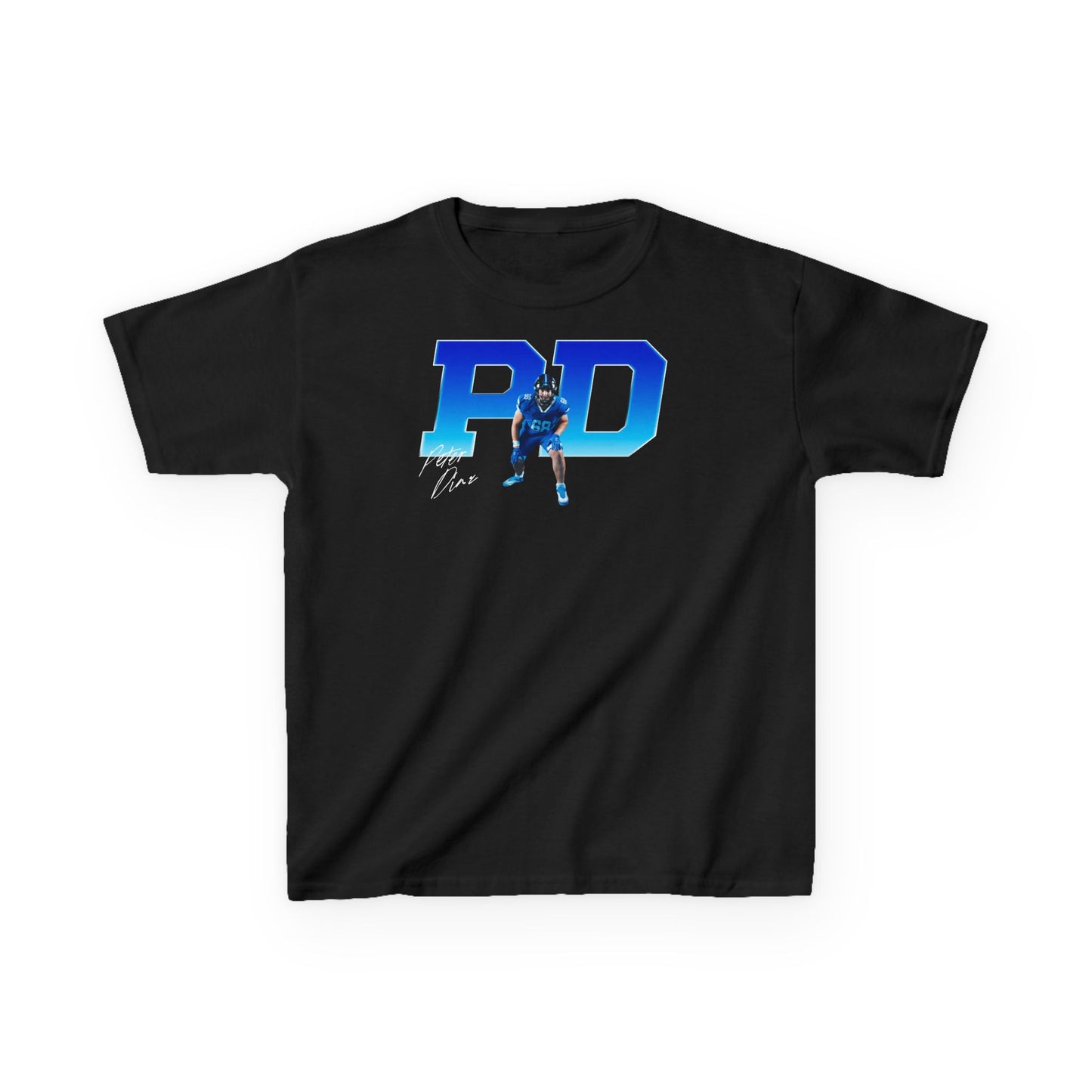 Peter Diaz Big Initials Kids Tee