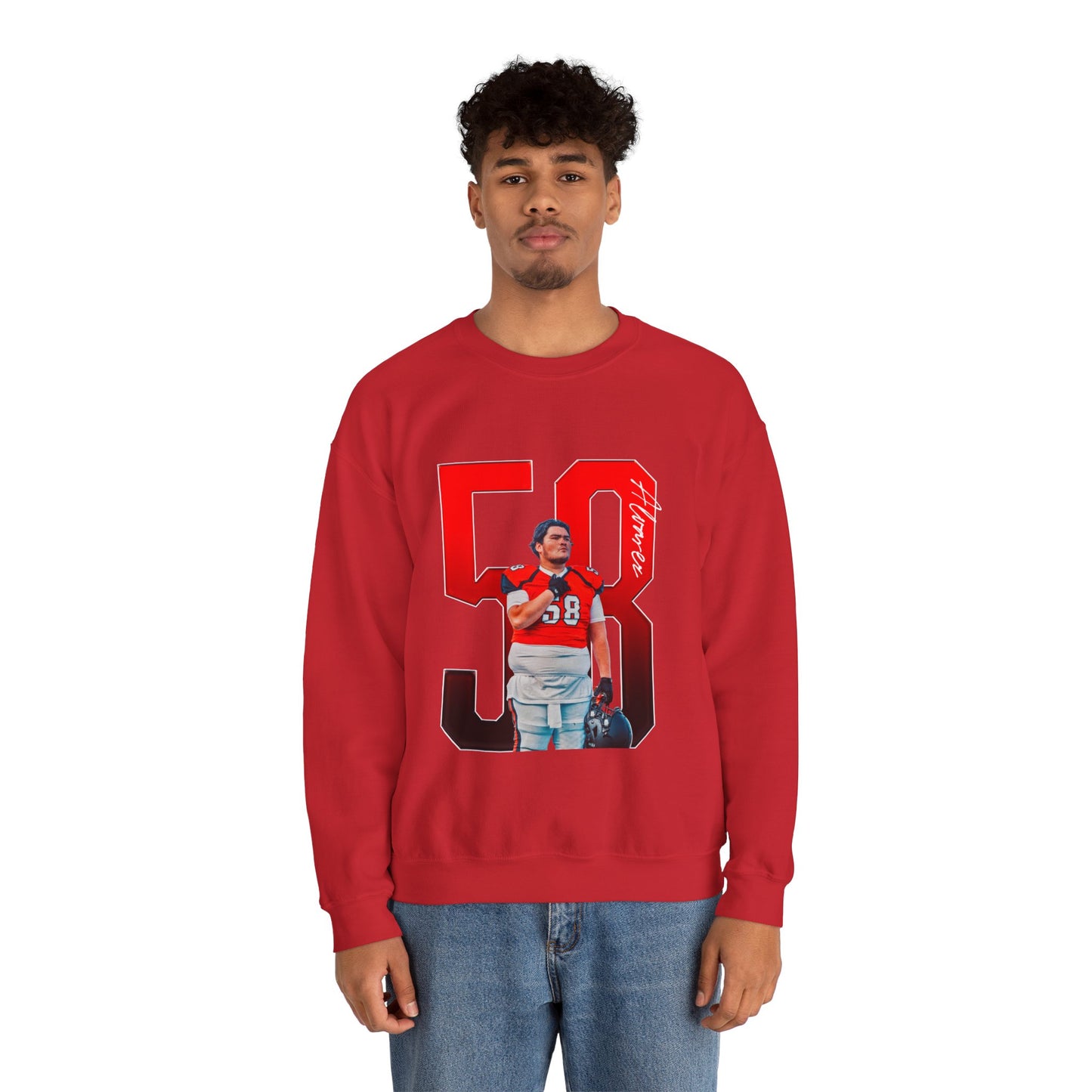 Lenard Alvarez Player Icon Number Crewneck Sweatshirt