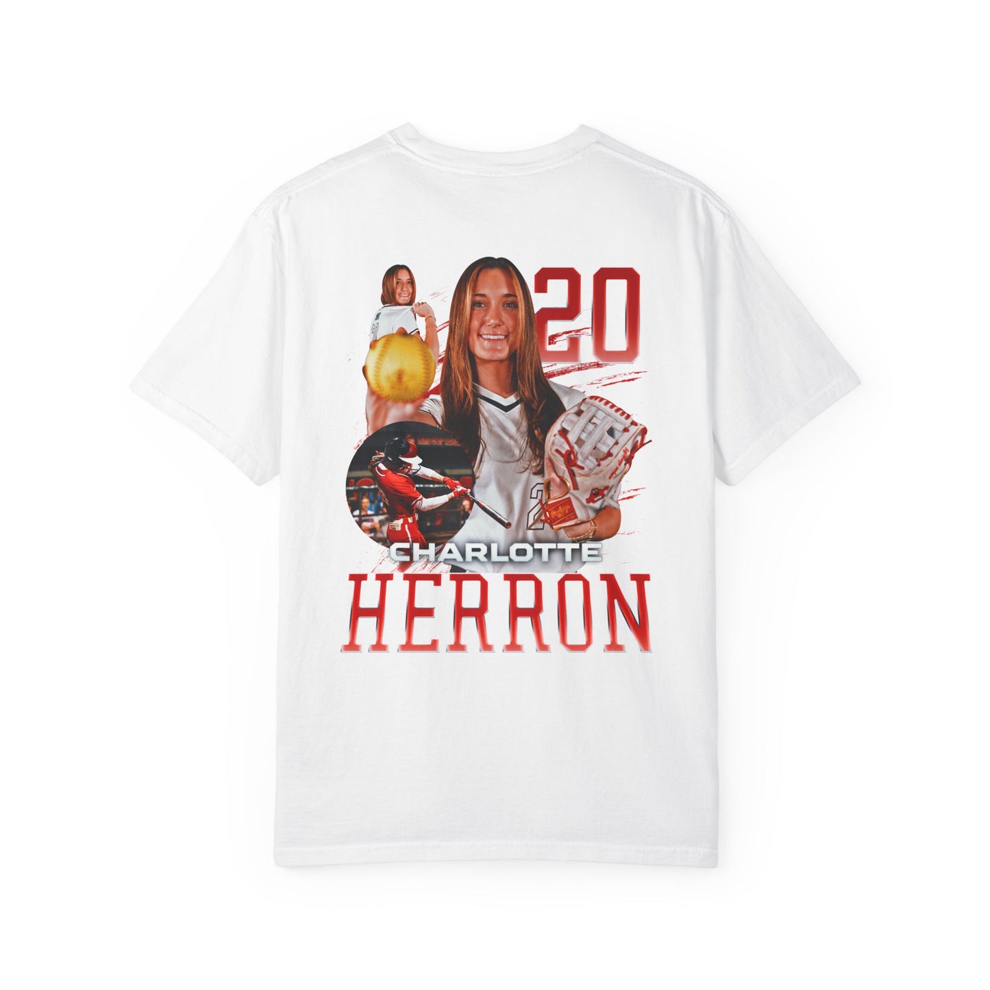 Charlotte Herron Logo Front & Back Premium Tee