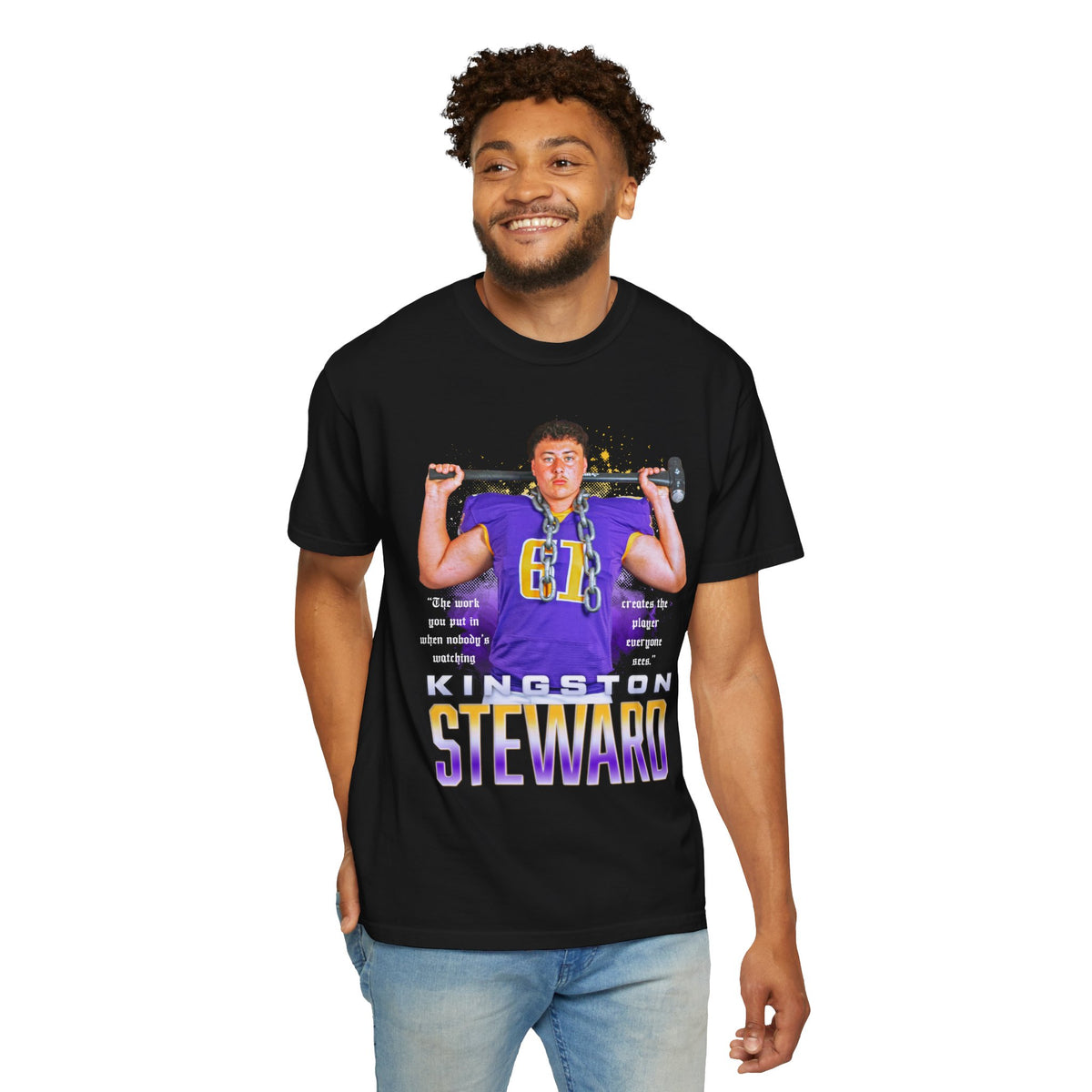 Kingston Steward Featured Quote Premium Tee