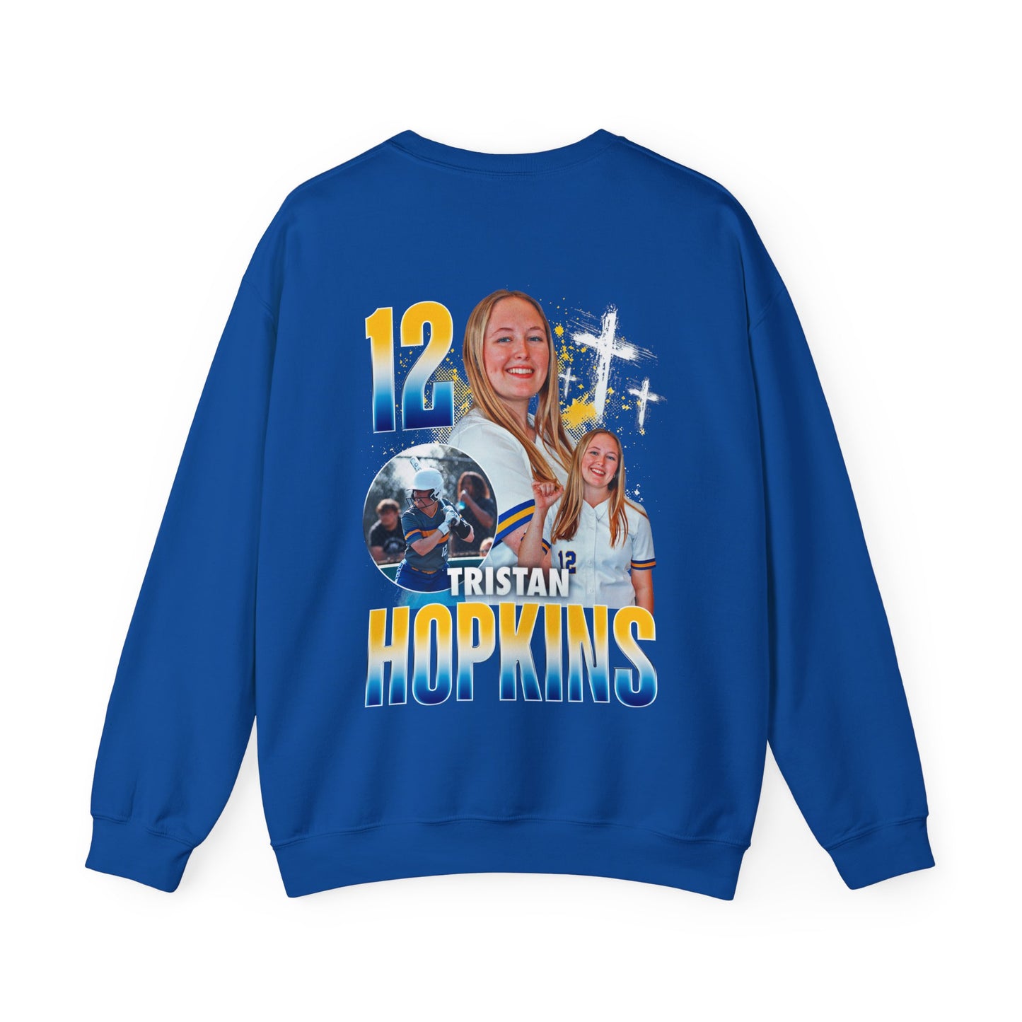 Tristan Hopkins Logo Front & Back Crewneck