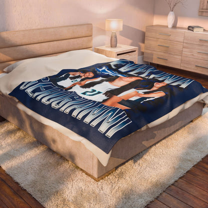 Evelina Gerogianni 60"-80" Plush Blanket